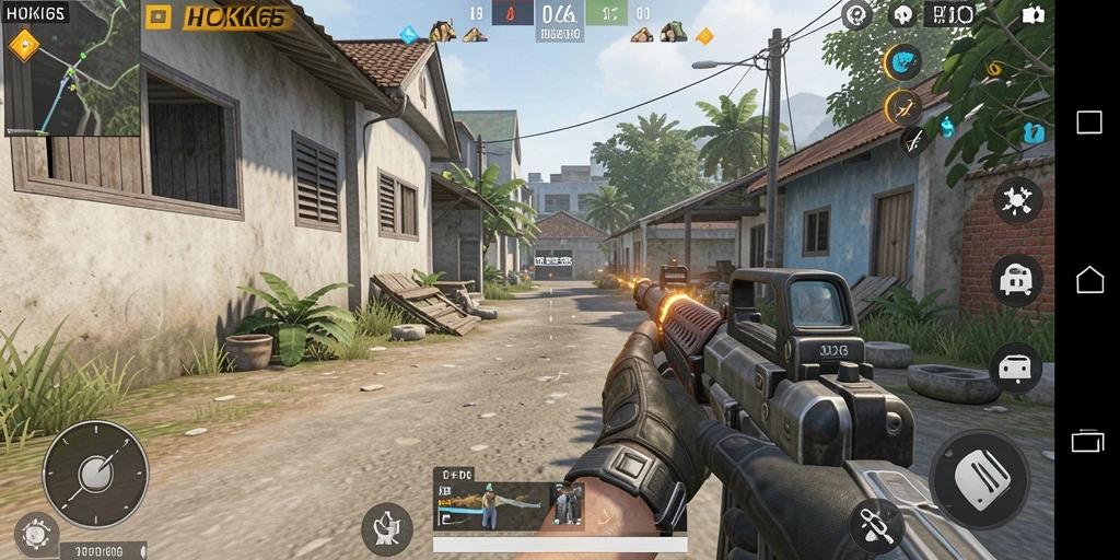 Tangkapan layar HOKI65 menampilkan gameplay TPS yang mendebarkan.