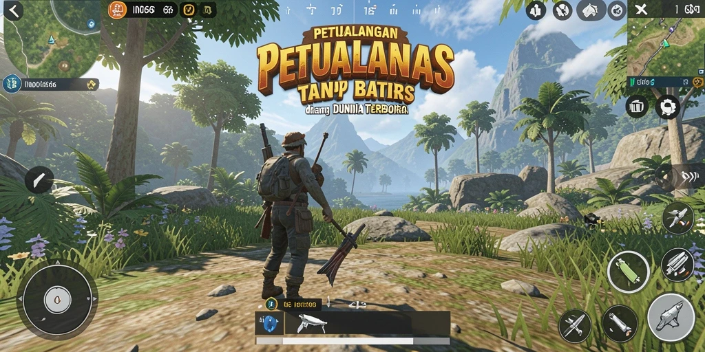 Gameplay seru dalam dunia terbuka yang luas.